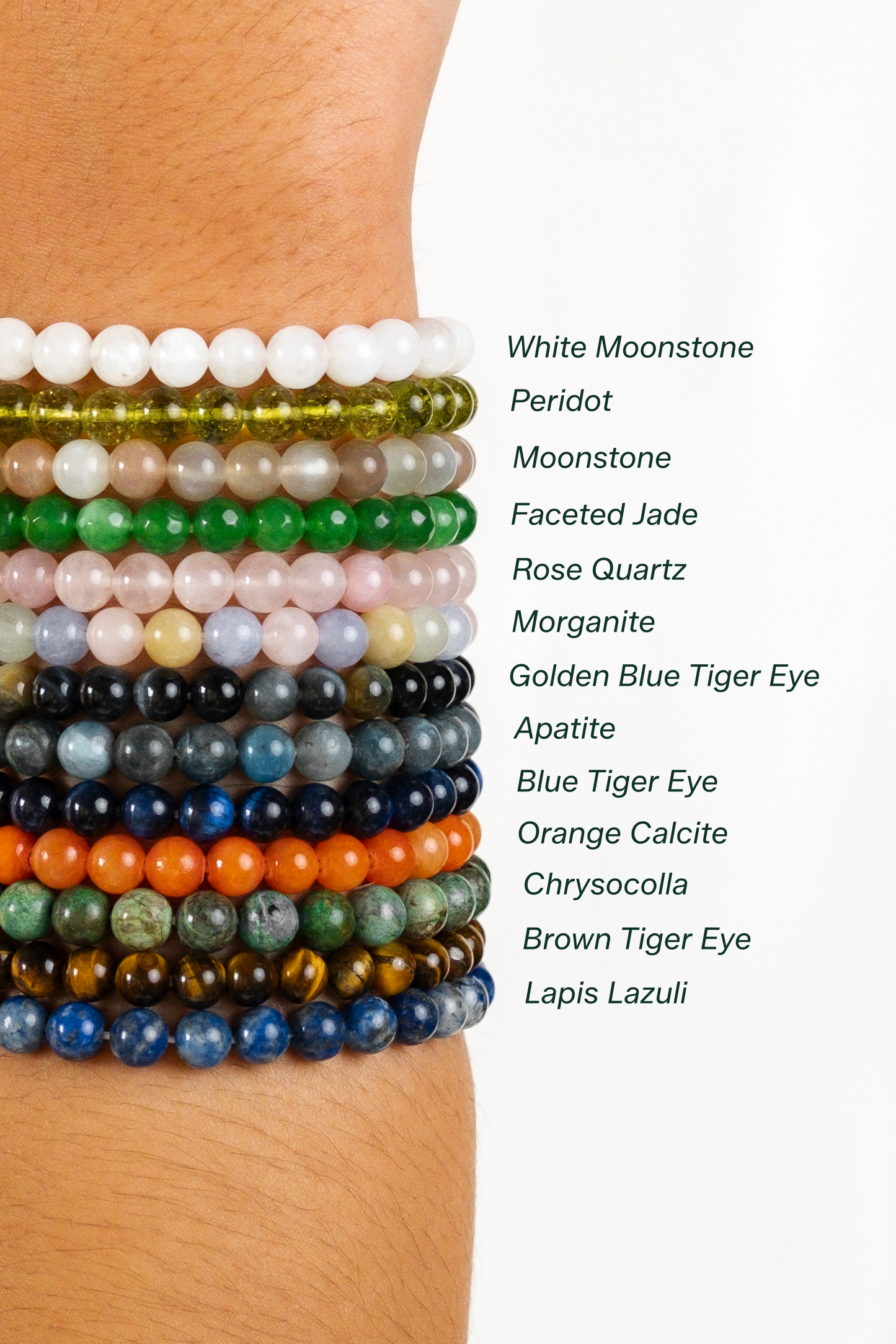 Lucky Clover Bead Bracelet