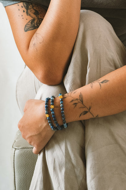 Lucky Lotus Bead Bracelet