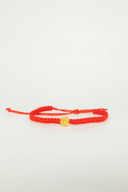 Lucky Lotus Protection Cord Bracelet