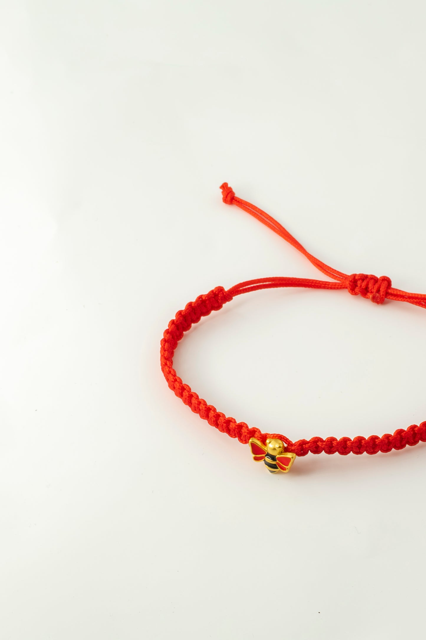 Lucky Honey Bee Protection Cord Bracelet