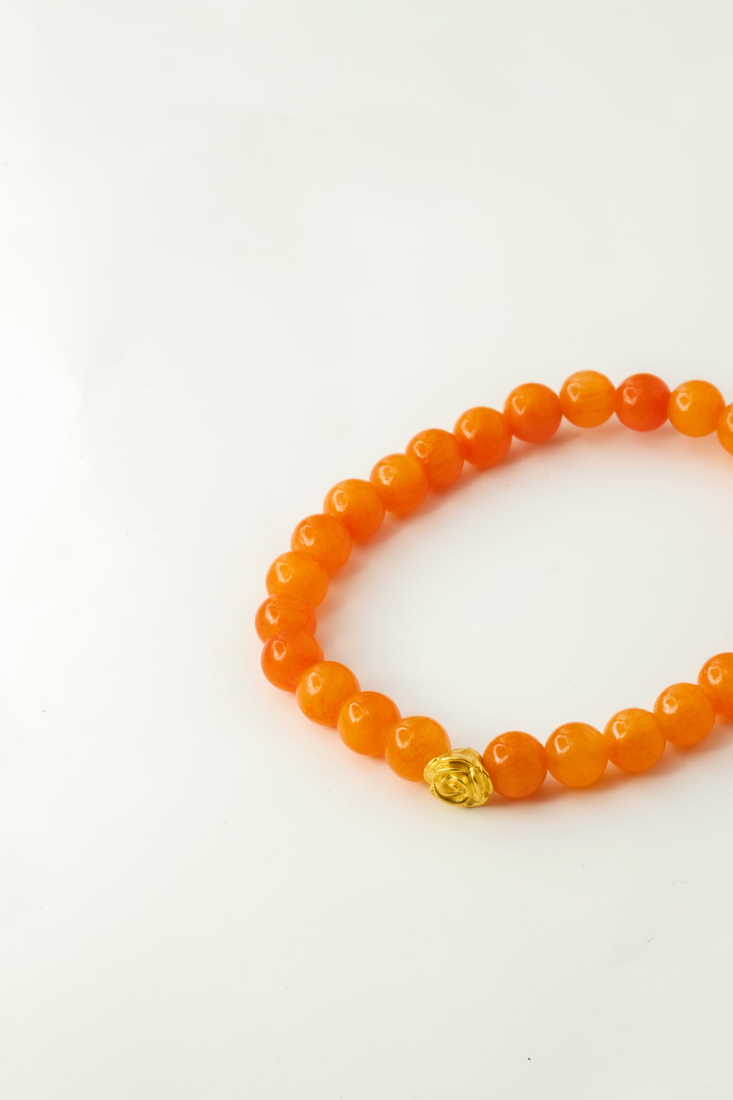 Lucky Rose Bead Bracelet