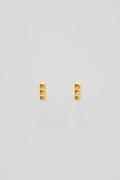 Three Pyramid Faceted Stud