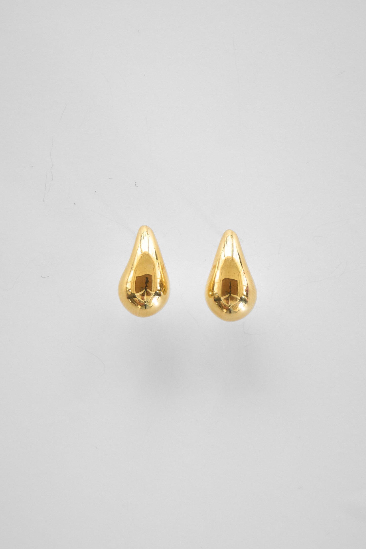 Small Teardrop Stud Earrings