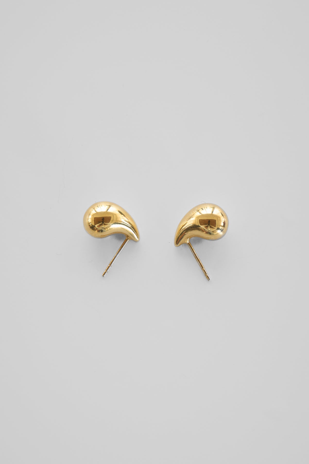Small Teardrop Stud Earrings