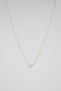 Bezel Diamond Necklace