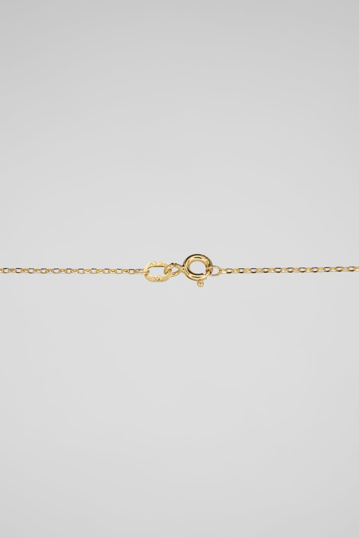 Bezel Diamond Necklace