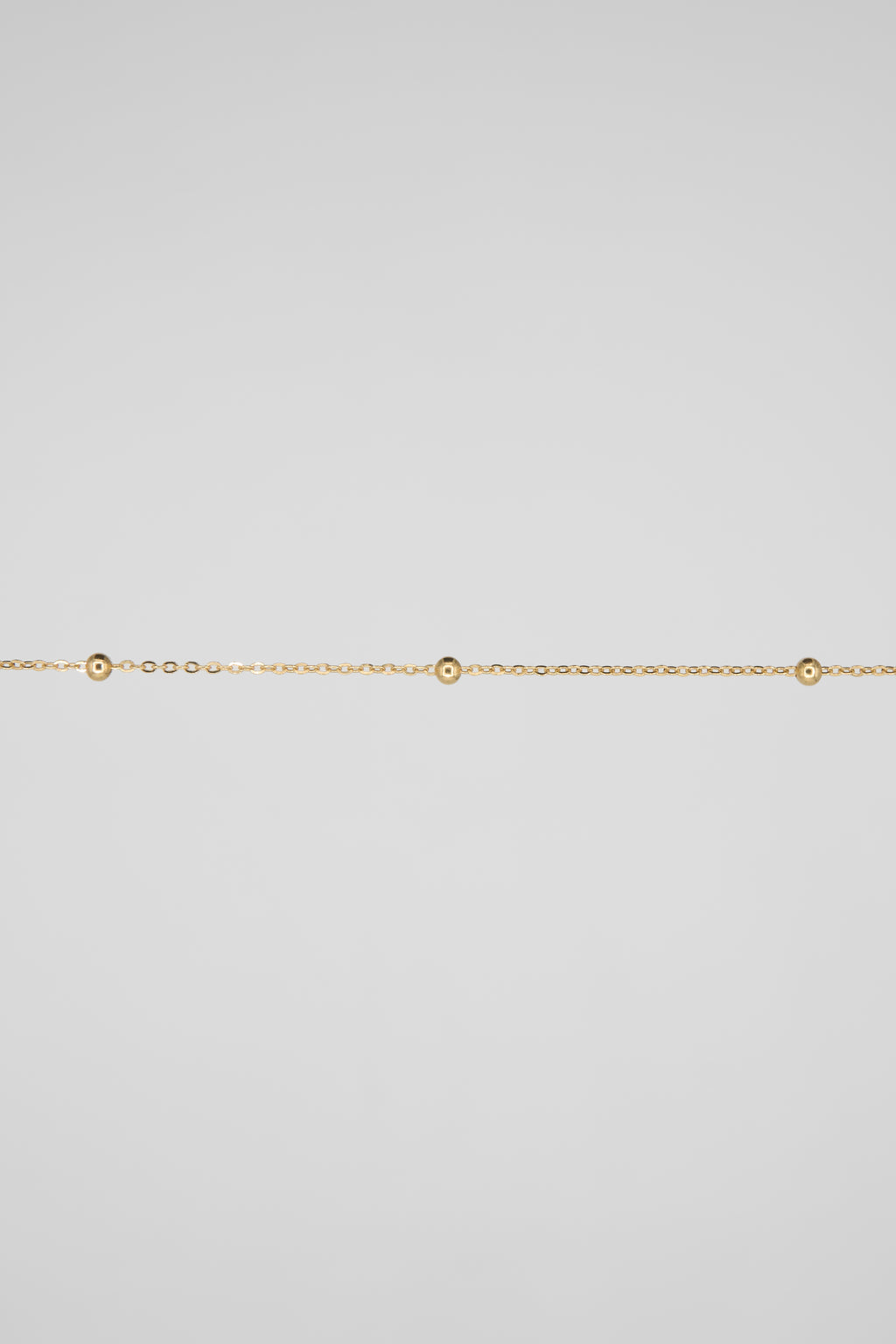 Mini Ball Chain (Yellow Gold)