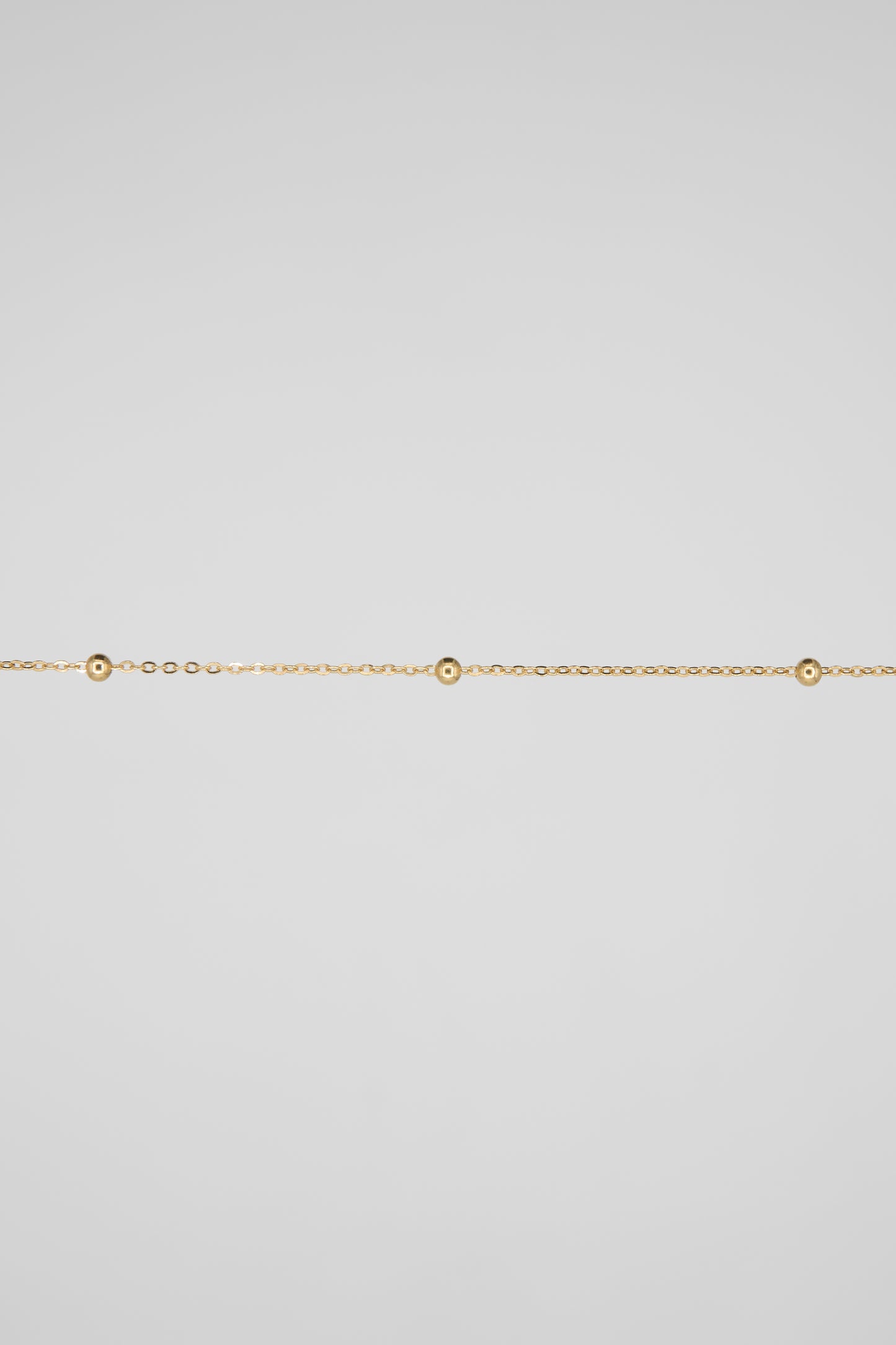 Mini Ball Chain (Yellow Gold)