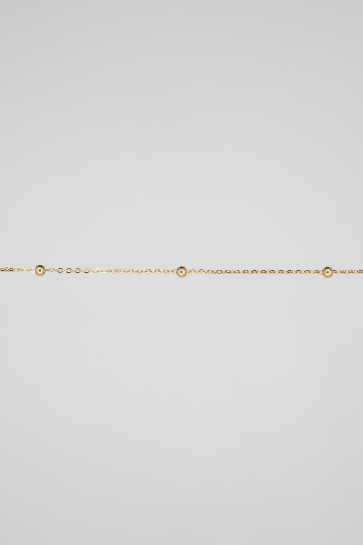 Mini Ball Chain (Yellow Gold)