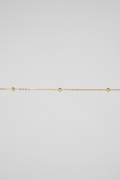 Mini Ball Chain (Yellow Gold)