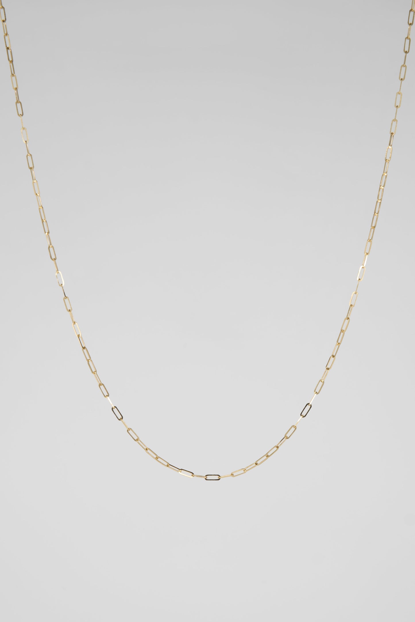 Dainty Paperclip Chain