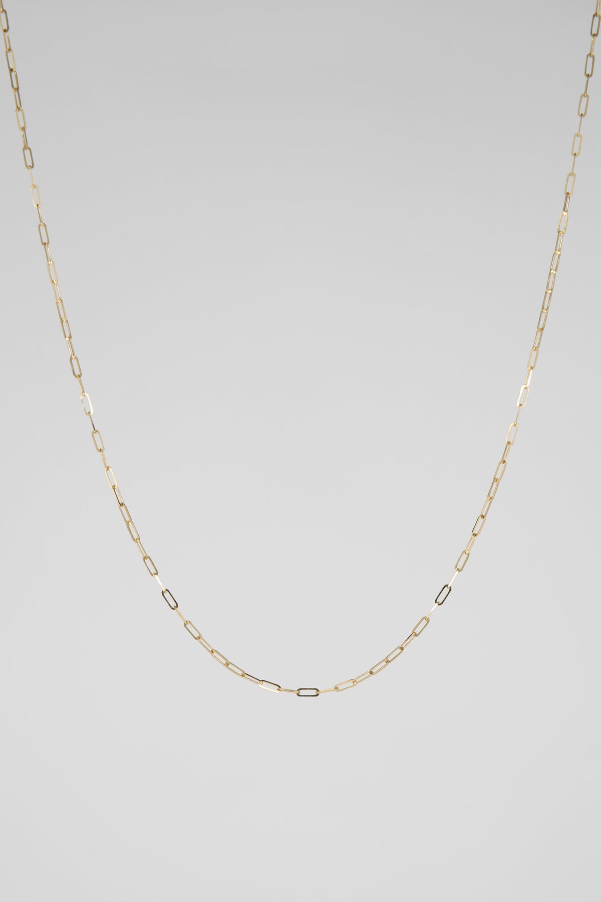 Dainty Paperclip Chain