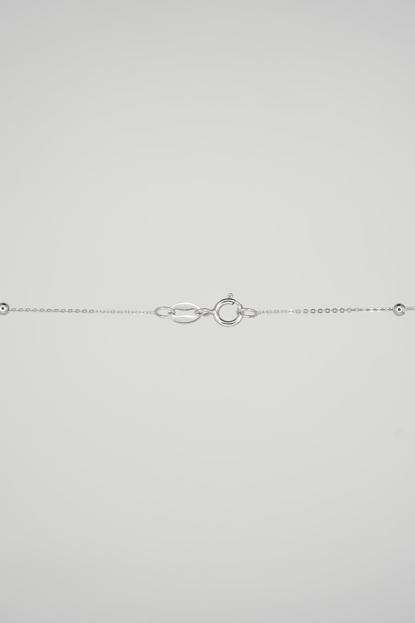 Mini Ball Chain (White Gold)