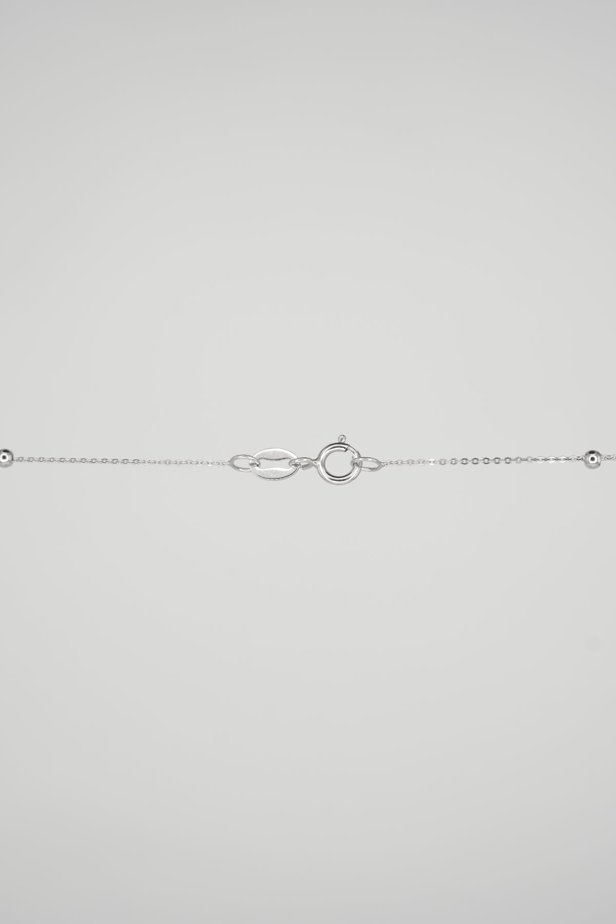Mini Ball Chain (White Gold)