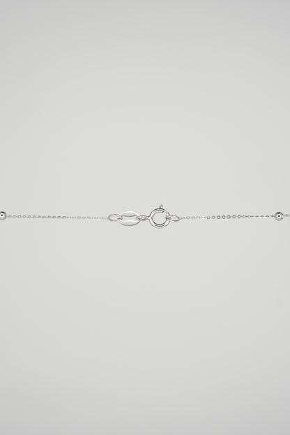 Mini Ball Chain (White Gold)