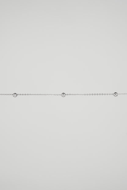 Mini Ball Chain (White Gold)