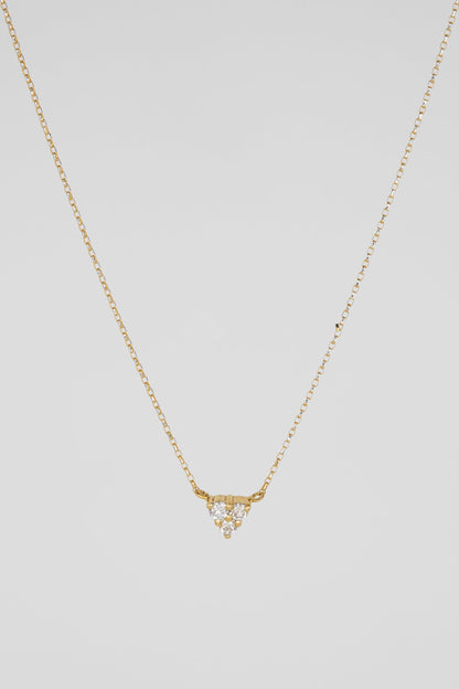 Tri-Diamond Necklace
